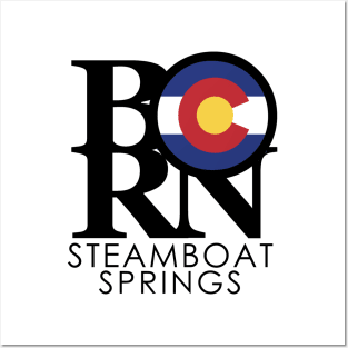 BORN Steamboat Springs Posters and Art